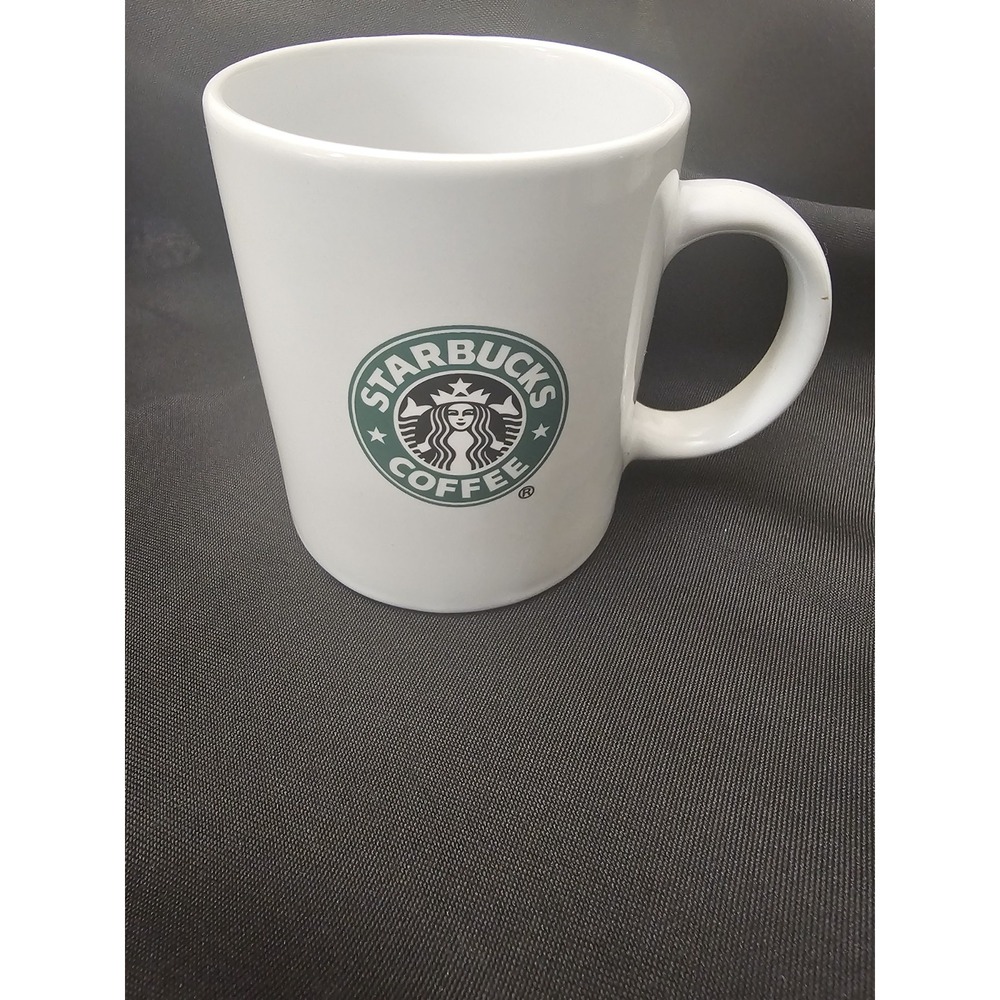 Starbucks‎ 2009 Ceramic Coffee Mug White with Logo